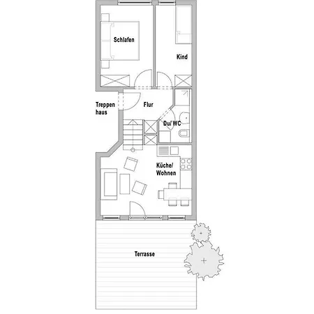 Schrabbe Apartment *